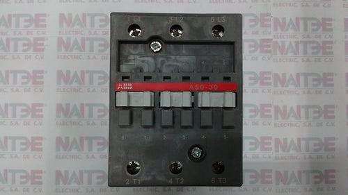 CONTACTOR ABB  A50-30-00 BOBINA 400-415 VCA.CAT.1SBL351001R8600