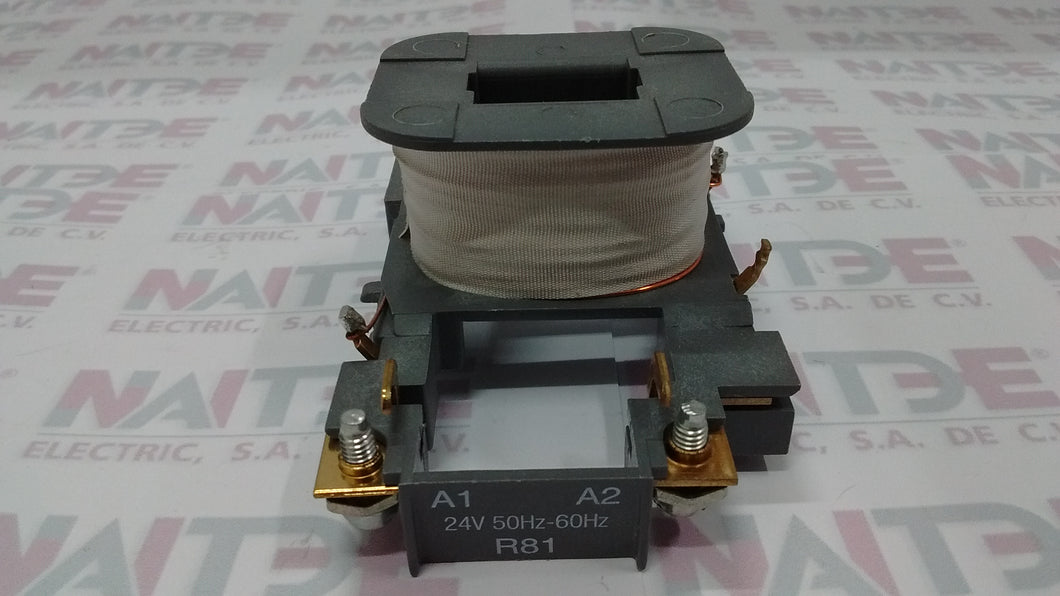 BOBINA P/CONTACTOR ABB  TIPO ZA40 24 V. 50Hz / 24 V. 60Hz. CAT.1SBN152410R8106