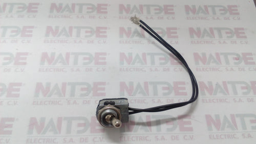 INTERRUPTOR DE COLILLA  ARROW HART 1P 1T 6 A. 12/24 V. 125 V. 3 A. 250 V. CAT.80565-C