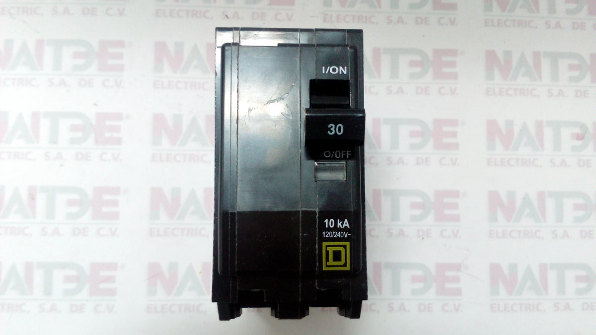 PASTILLA SQUARE D QO230, 2P, 30 AMP – NAITDE ELECTRIC