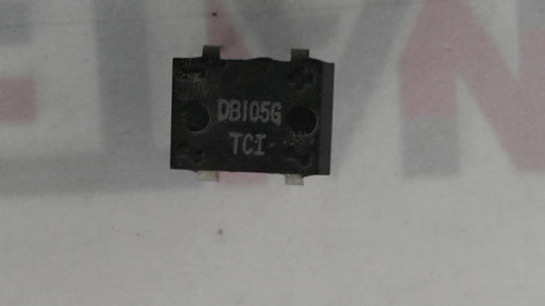 PUENTE RECTIFICADOR EDB105 DE 1 A 600 V COLOR NEGRO