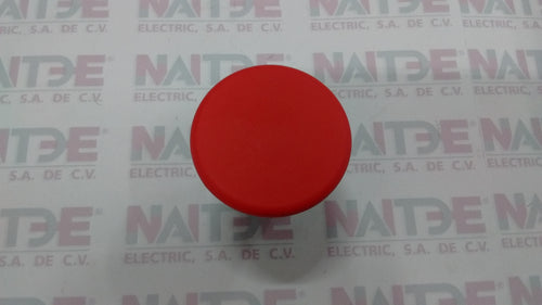 BOTON HONGO SIN RETENCION TELEMECANIQUE ZB2BC4 COLOR ROJO