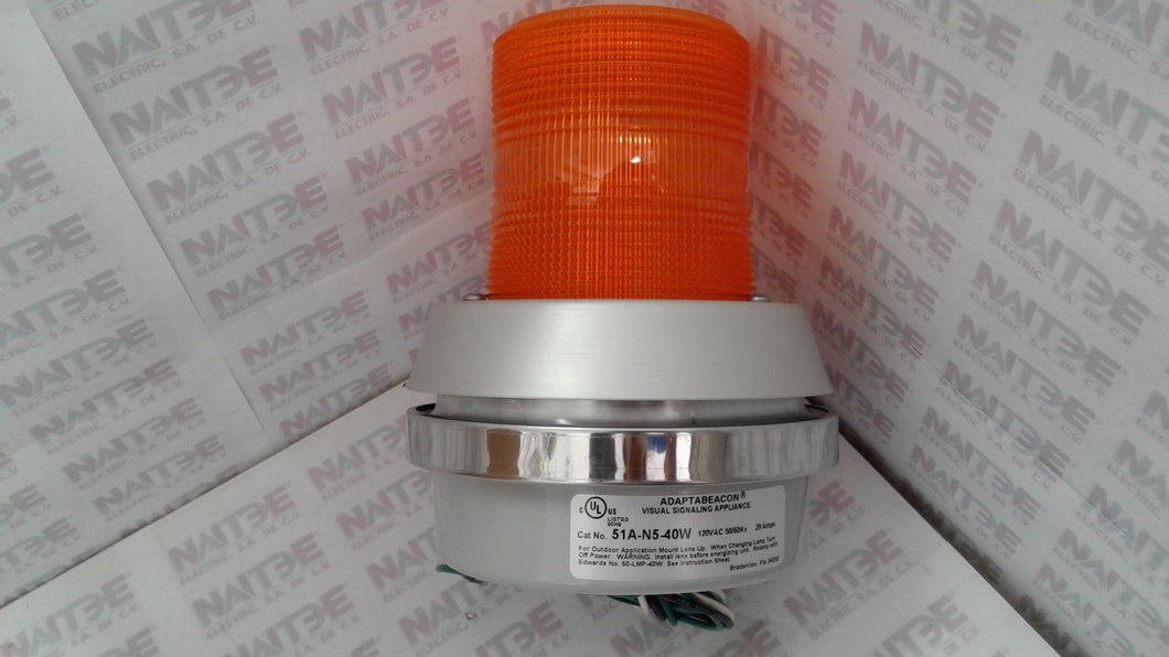 SIRENA INTERMITENTE EDWARD 51A-N5-40W 120 V