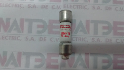 FUSIBLE FERRAZ ATM15R, 15 AMP 600 V C/RET