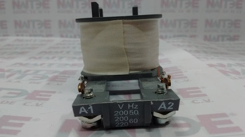 BOBINA P/CONTACTOR ABB  TIPO ZA75 200 V. 50Hz / 200-220 V. 60Hz. CAT.1SBN153510R7506