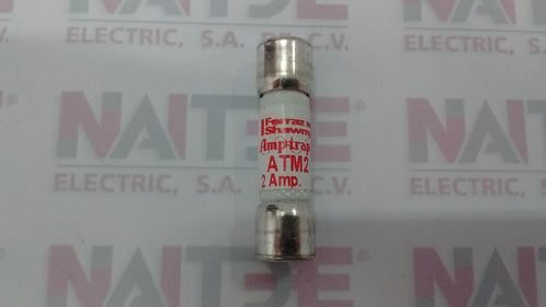 FUSIBLE FERRAZ ATM2, 2 AMP 600 V