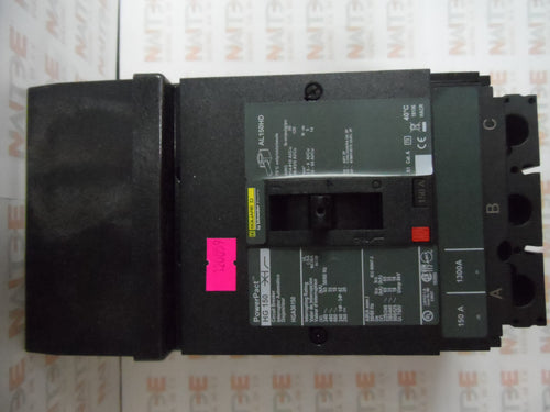 INTERRUPTOR TERMO. SQUARE D HGA36150, I-LINE, 3P, 150 AMP, 600 V, 35 kA
