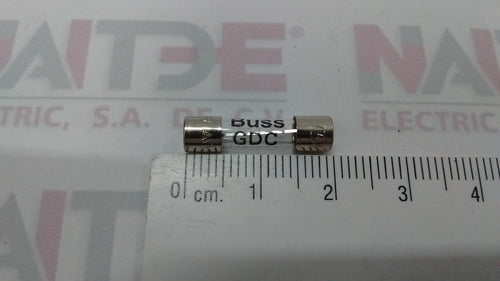 FUSIBLE BUSSMANN GDC-5, 5 AMP 250 V (S/M)