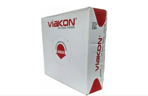 CABLE ELECTRICO VIAKON CAL.16 THW-LS 600 V COLOR BLANCO