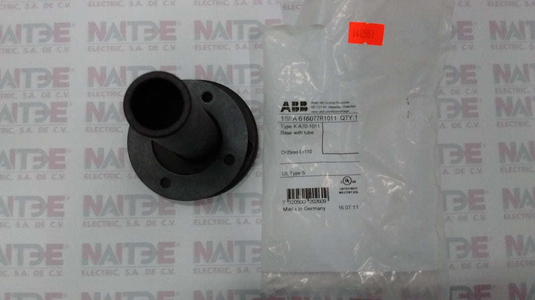 BASE ABB KA70-1011  CON TUBO DE PLASTICO (110 MM) CAT 1SFA616077R1011