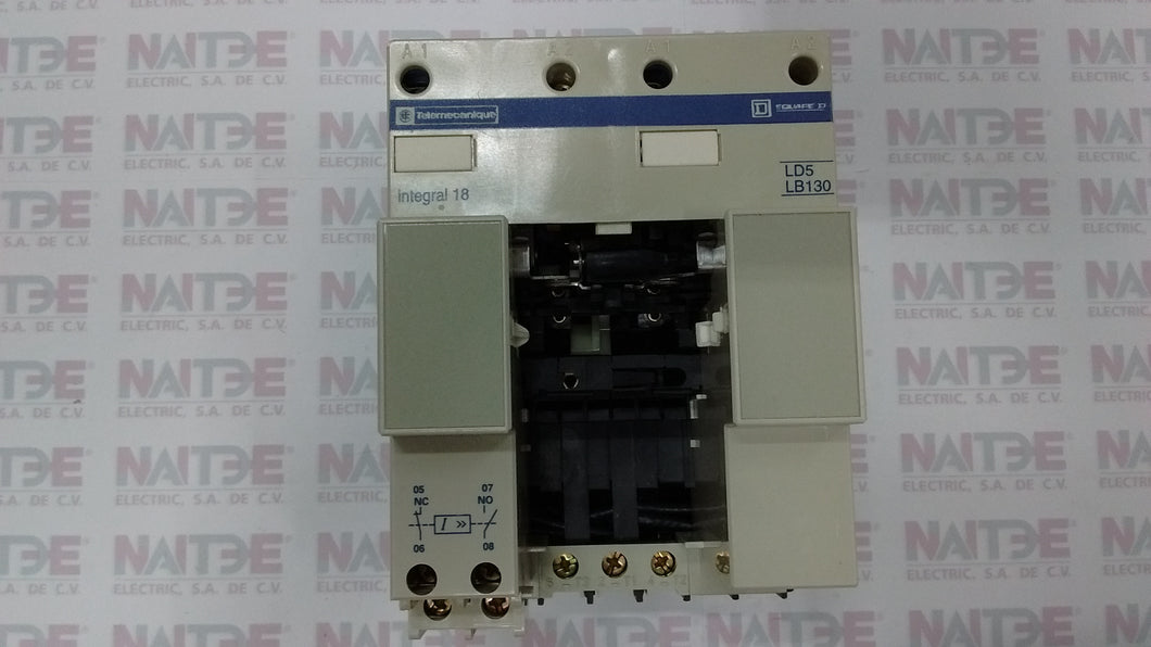 CONTACTOR DISYUNTOR TELEMECANIQUE LD5LB130  110V