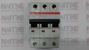 INTERRUPTOR TERMO ABB S203-C16, 3P, 16 AMP, 230-400 VCA, 2CDS253001R0164