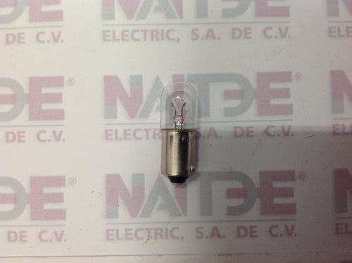FOCO BAYONETA BA9S B3047 DE 150mA. 1 W. 6.3 V. T10X28 ( CM 755 )