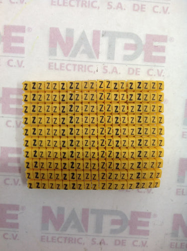 SEÑALADORES P/CABLE CAB 3 LEGRAND CAT 383-55 DE 1.5 A 2.5 MM. LETRA  