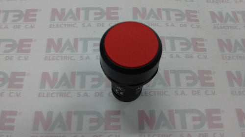 BOTON PULSADOR COMPACTO NO ILUMINADO ABB 1SFA619100R1071, ROJO, MOMENTANEO, 22 MM, 1NA/1NC