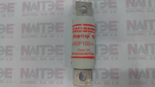 FUSIBLE FERRAZ A50P100-A 100 AMP 500 V(S/M)