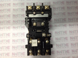 ARRANCADOR MAGNETICO TIPO NEMA ALLEN BRADLEY 509-BOD CON BOBINA EN 115 V.