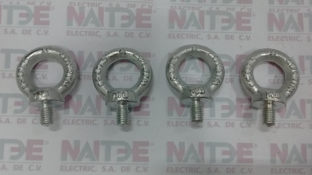 OREJAS DE ELEVACION ABB CAT. AL1000 M8    (4 armellas  180 kg)
