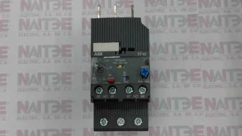 RELEVADOR DE SOBRECARGA ABB ELECTRONICO  EF45-45, 15-45 AMP  CAT.1SAX221001R1102