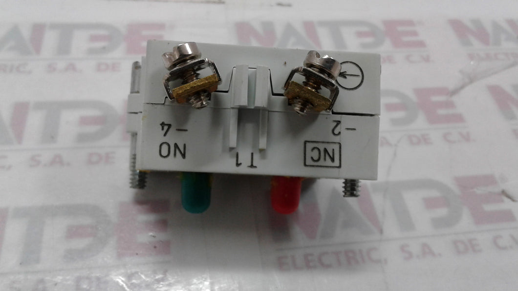 BLOCK CUTLER  HAMMER  10250T1    1NO-1 NC COLOR GRIS