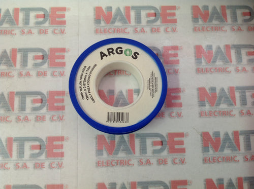 CINTA TEFLON ARGOS #9750090 DE 12 MM X 13 M
