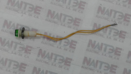 LAMPARA PILOTO 220 VCD COLOR VERDE