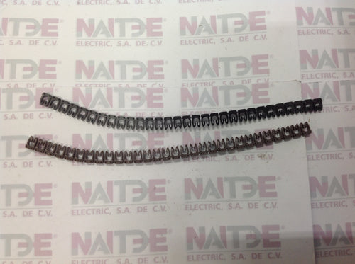 SEÑALADORES P/CABLE MEMOCAB LEGRAND 37788 2.3 MM ( No.8)