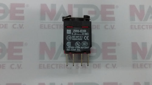BASE CON BLOCK TELEMECANIQUE DE 16 MM. ZB6-Z2B ( #4VW82 )