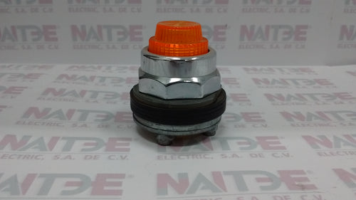 LAMPARA PILOTO SQUARE D  EN 220 V. AMBAR