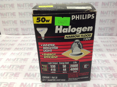 FOCO REFLECTOR DE HALOGENO PHILIPS MASTER LINE PAR 30  50 W 130 V