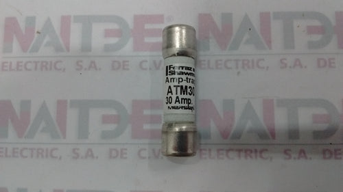 FUSIBLE FERRAZ ATM30, 30 AMP 600 V