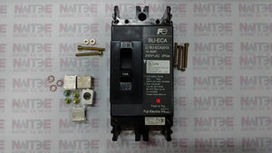 INTERRUPTOR FUJI BU-ECA 240 V. 2 POLOS 10 AMP COLOR NEGRO