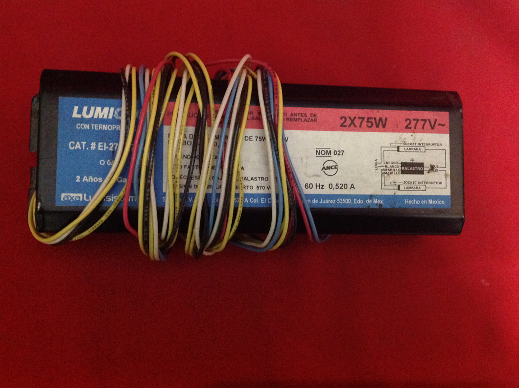 BALASTRA ADVANCE 2 X 75 W 220 V (S/M)