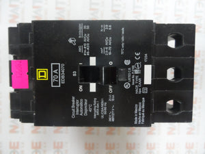 INTERRUPTOR TERMO. SQUARE D EDB34070 3P 70AMP 480Y/277 V, 18 kA