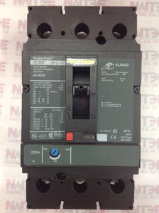 INTERRUPTOR TERMO. SQUARE D KAL36225, 3P, 225 AMP, 600 V, 18 kA ( NVO MODELO JDL36225 )
