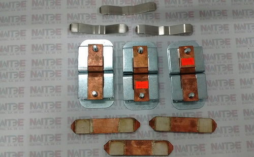JGO DE CONTACTOS ABB  TIPO ZL580 P/CONTACTOR A580. CAT.1SFN166103R1000