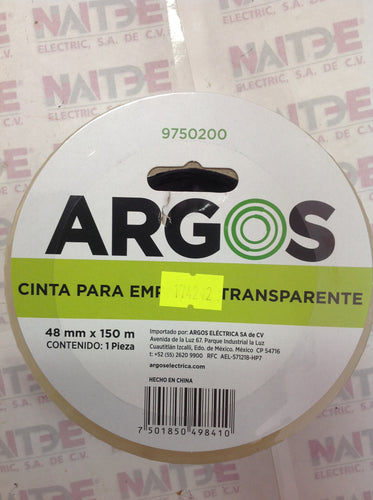 CINTA PARA EMPACAR ARGOS #9750200 DE 48 MM X 150 M