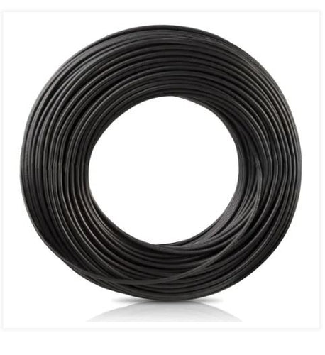 ALAMBRE DE COBRE CAL10  COLOR NEGRO 90