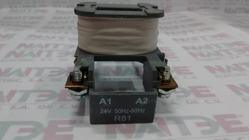 BOBINA P/CONTACTOR ABB  TIPO ZA16 24 V. 50Hz / 24 V. 60Hz. CAT.1SBN151410R8106