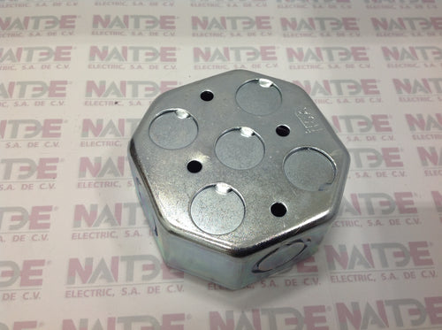 CAJA DE REGISTRO OCTAGONAL DE 3 X 3