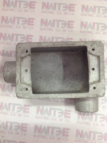 CAJA CONDULET CROUSE-HINDS FSL-1 DE 1/2