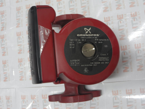BOMBA RECIRCULADORA GRUNDFOS DE 1/6 HP PARA AGUA CALIENTE 115V. 