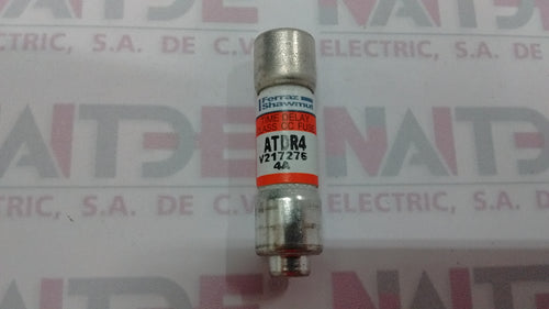 FUSIBLE FERRAZ ATD4R, 4 AMP 600 V C/RET
