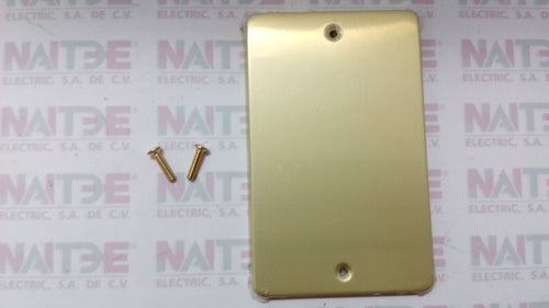 TAPA CIEGA ROYER WD-5369 COLOR DORADA