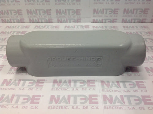 CONDULET CROUSE HINDS OC DE 1 PULG ( SERVICIO LIVIANO ) SERIE 9  (SIN TAPA)