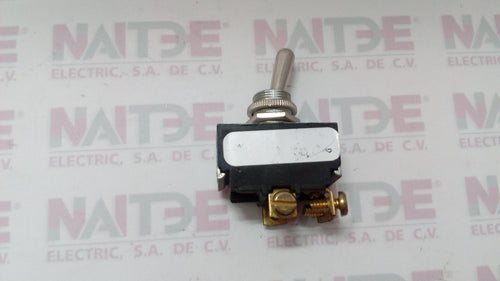 INTERRUPTOR ARROW HART 2P 1T 4 TORNI CAT 82606 15A 12/24V 125V 10A 250V