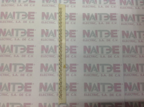 SEÑALADOR P/CABLE LEGRAND 37828  LETRA 