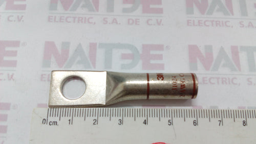 TERMINAL DE COMPRESION ITSA TCD217 TIPO DS  CAL 2 DIAM 3/8 TDS238 CAÑON LARGO