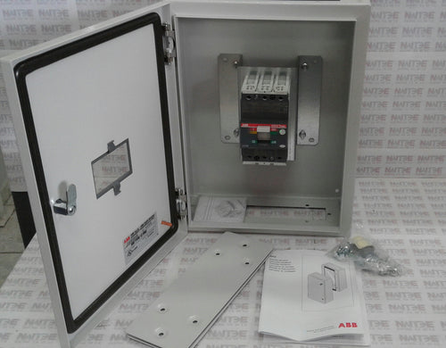GABINETE SR + INTERRUPTOR Y SR C/PLATINA ABB SRN4315050899K, 400X300X150, TMAX T1C 80A 3P, C/TERMINA