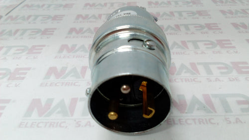 CLAVIJA THOMAS AND BETTS 8713U-1 PARA MOLDES DE 20 AMP PLG 2P3WME125 VAC